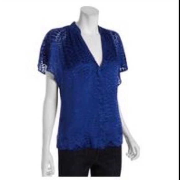 BCBGMaxAzria | Silk Jacquard Blouse croc print - Picture 11 of 11